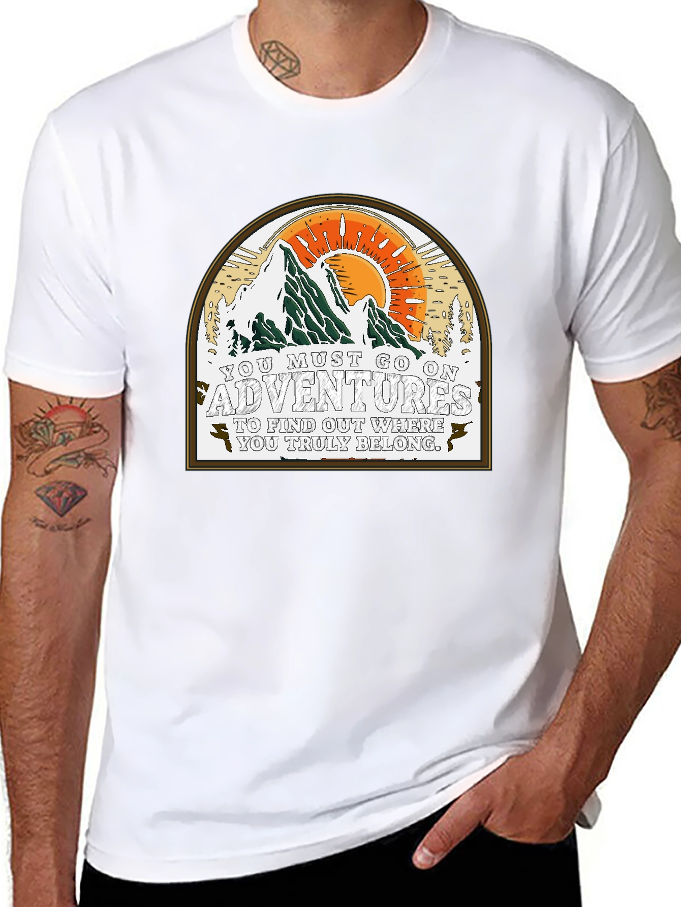 Adventure Graphic Tee - Find Where You Belong