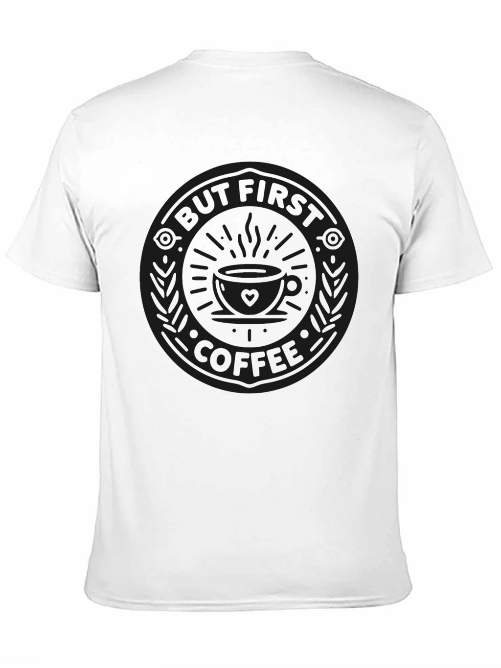 But First Coffee T-Shirt - Black Graphic Tee