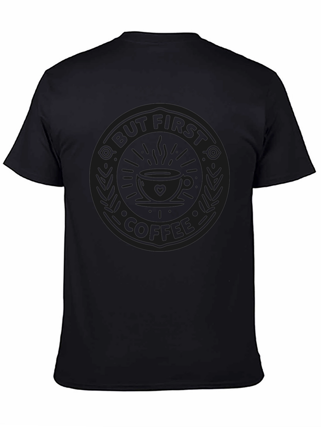But First Coffee T-Shirt - Black Graphic Tee