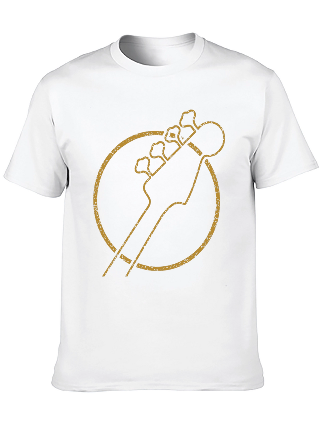 Retro Bass Guitar T-Shirt