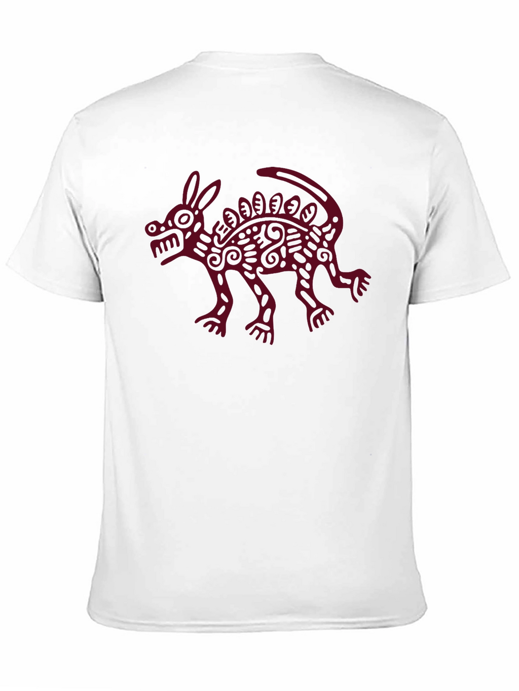 Aztec Xolo Dog Graphic Tee - Black Cotton Shirt