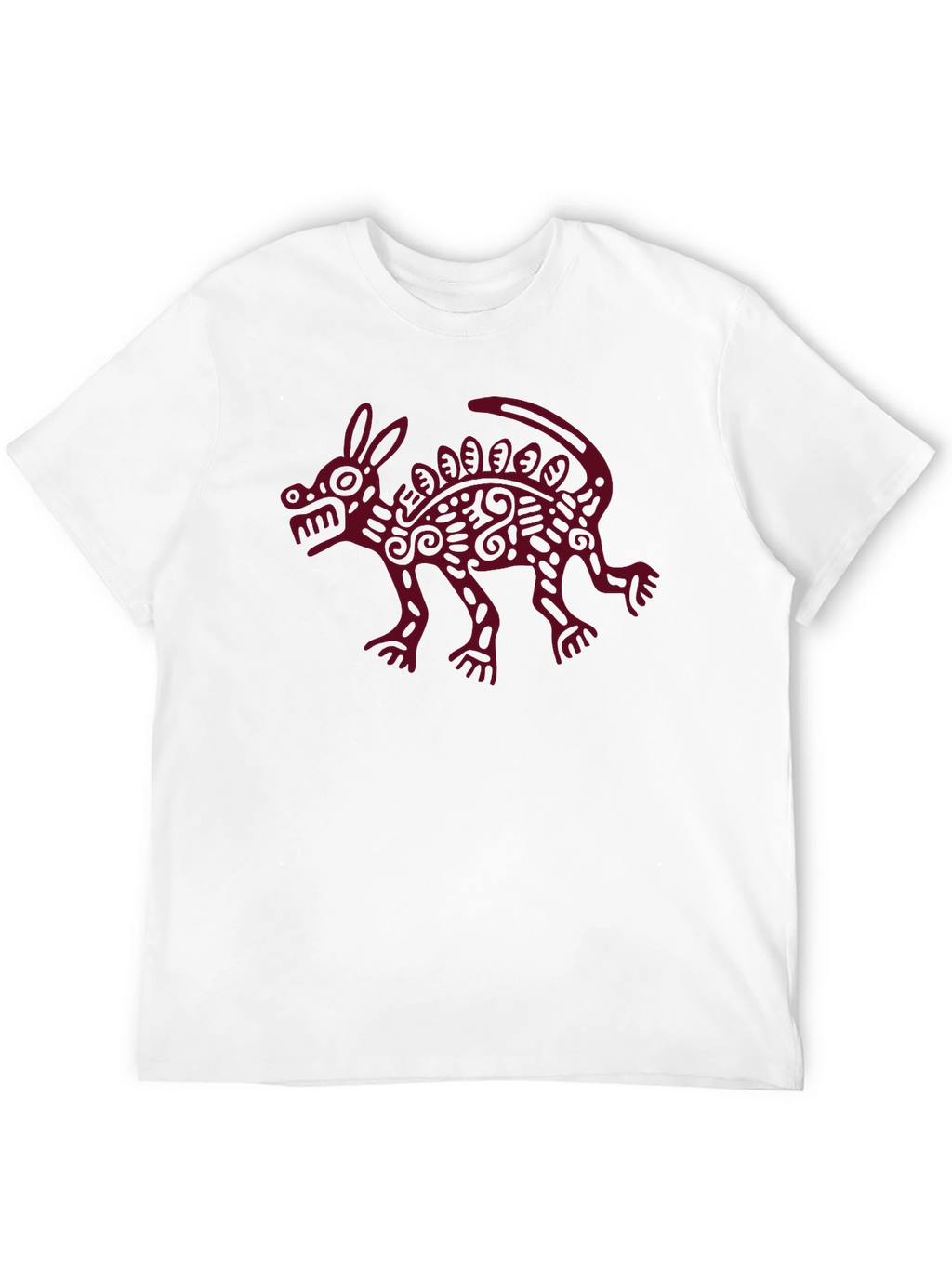 Aztec Xolo Dog Graphic Tee - Black Cotton Shirt