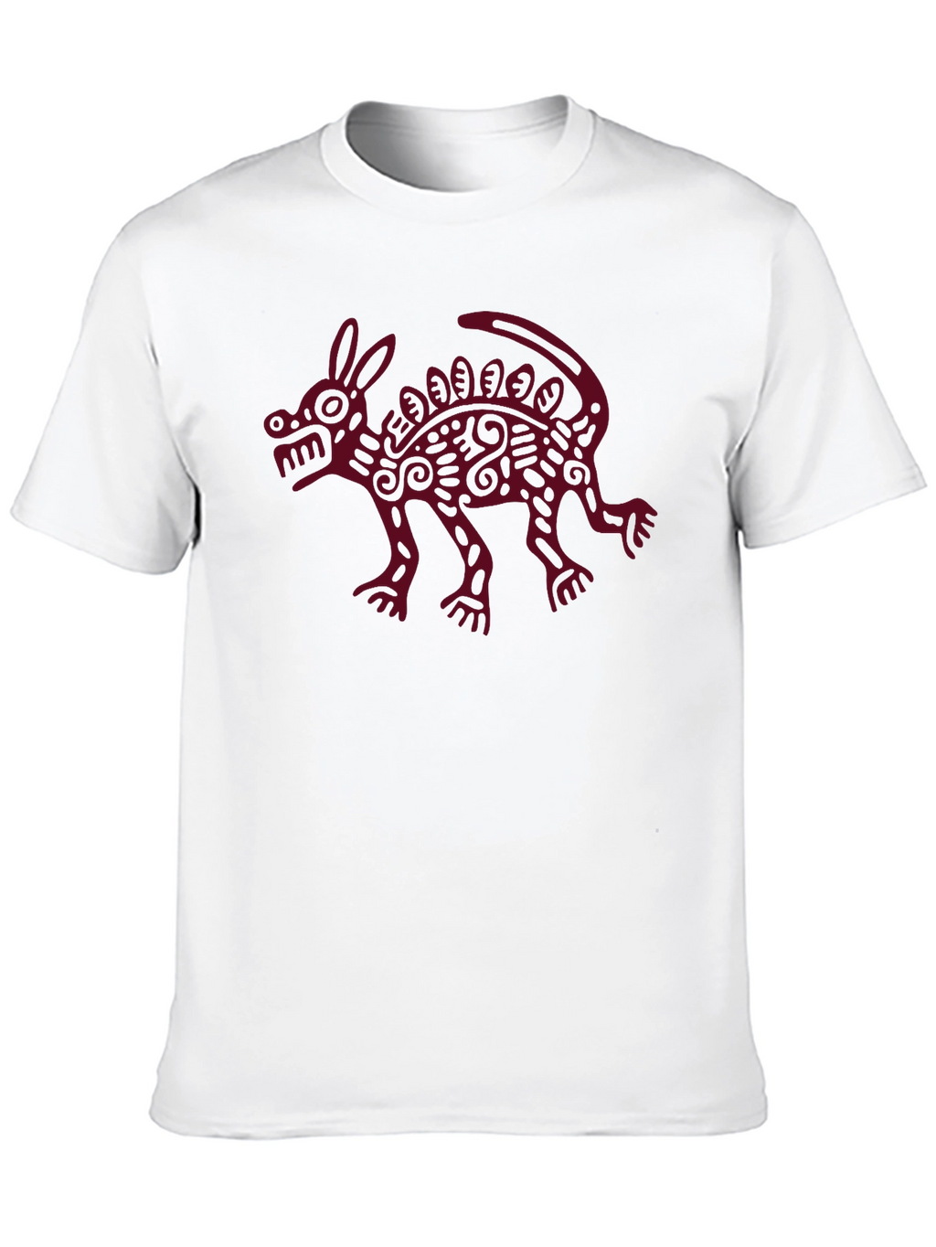 Aztec Xolo Dog Graphic Tee - Black Cotton Shirt