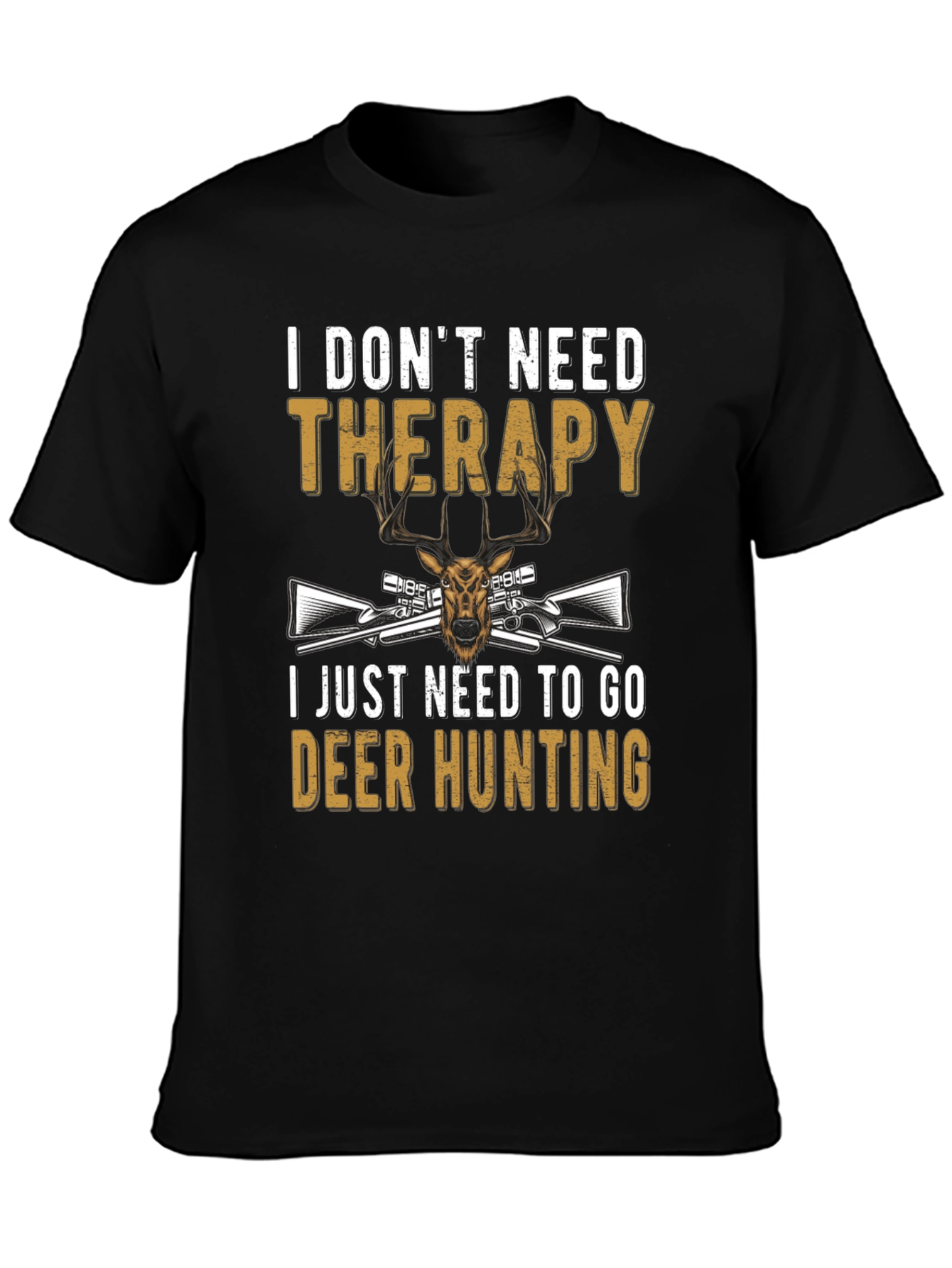 Deer Hunting Therapy T-Shirt