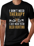 Deer Hunting Therapy T-Shirt