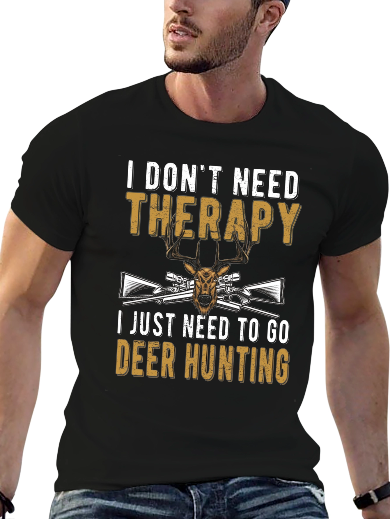 Deer Hunting Therapy T-Shirt
