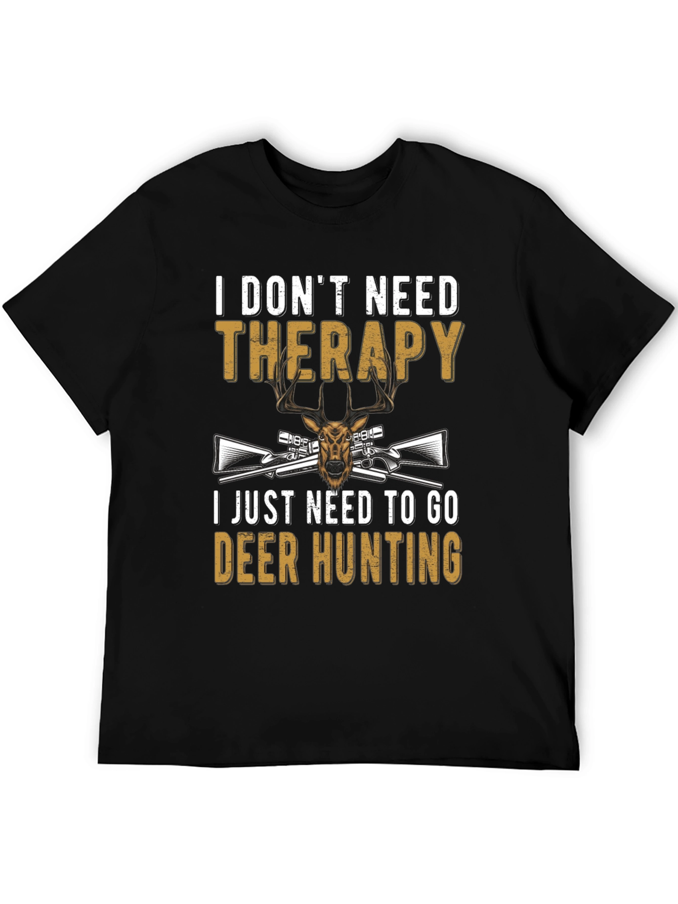 Deer Hunting Therapy T-Shirt