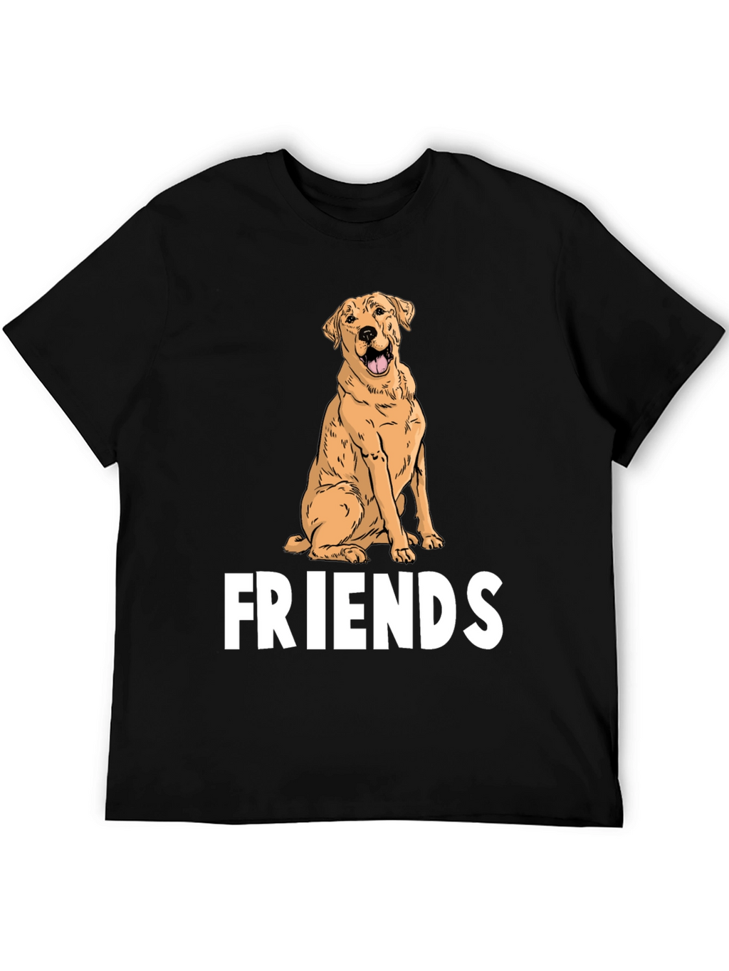 Dog Lover T-Shirt: Labrador Friends Graphic Tee