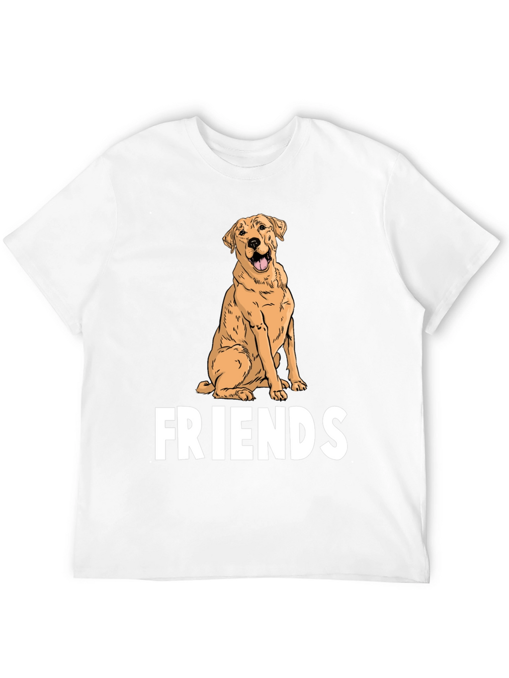Dog Lover T-Shirt: Labrador Friends Graphic Tee