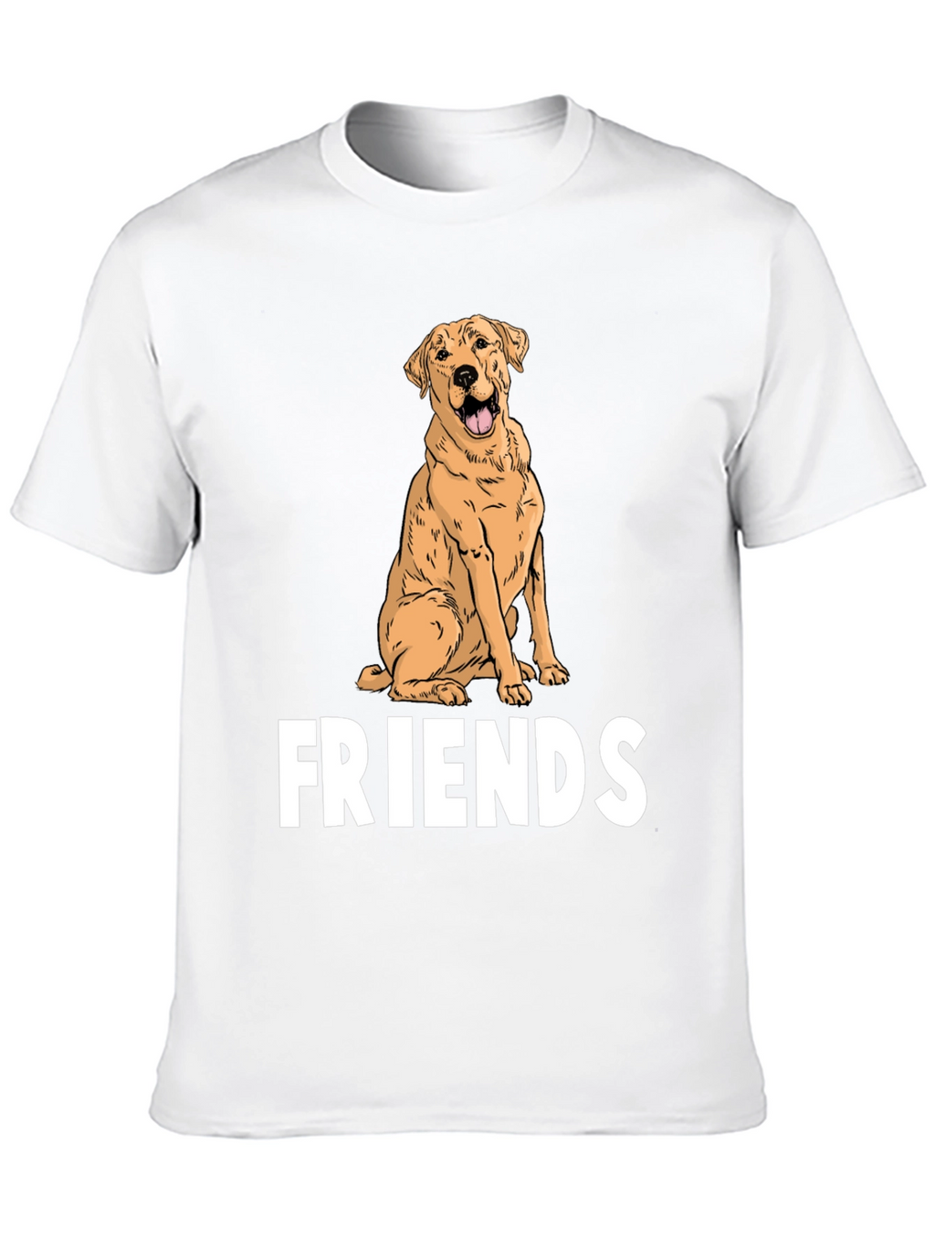 Dog Lover T-Shirt: Labrador Friends Graphic Tee