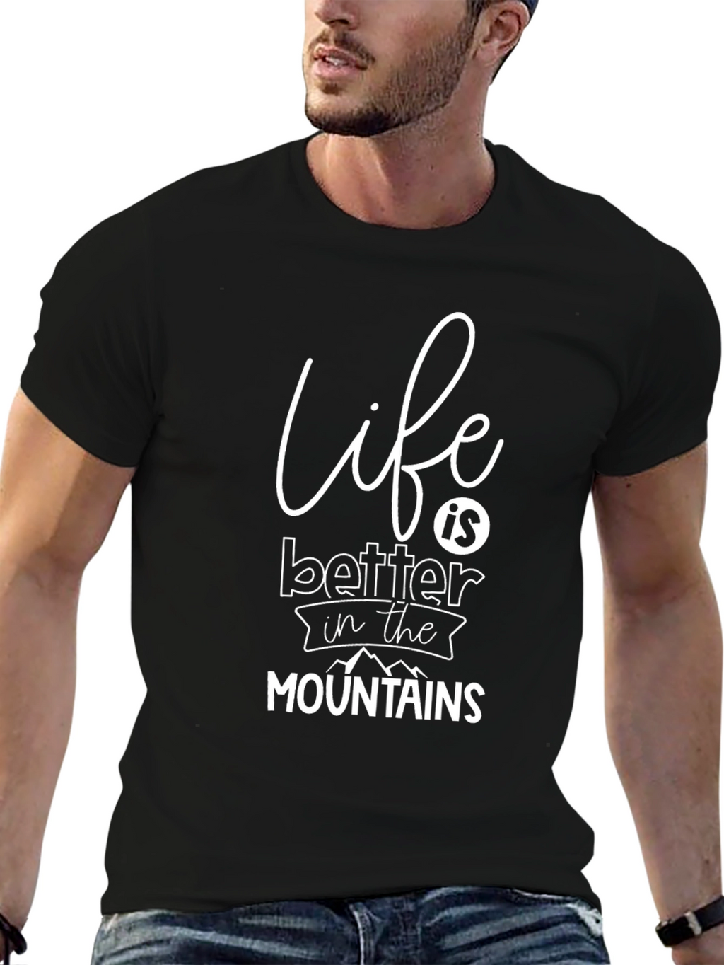 Life is Better in the Mountains Graphic Tee