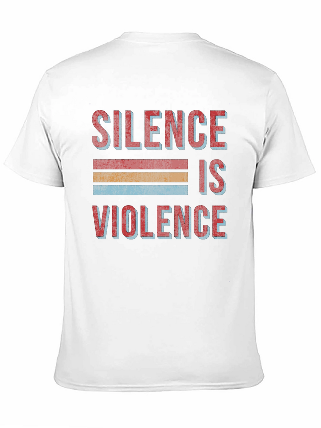 Silence is Violence Retro Graphic Tee