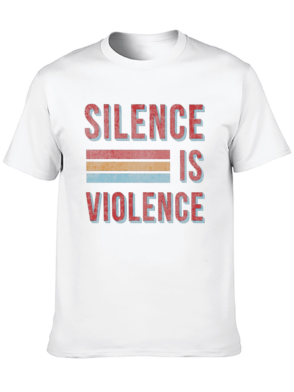 Silence is Violence Retro Graphic Tee