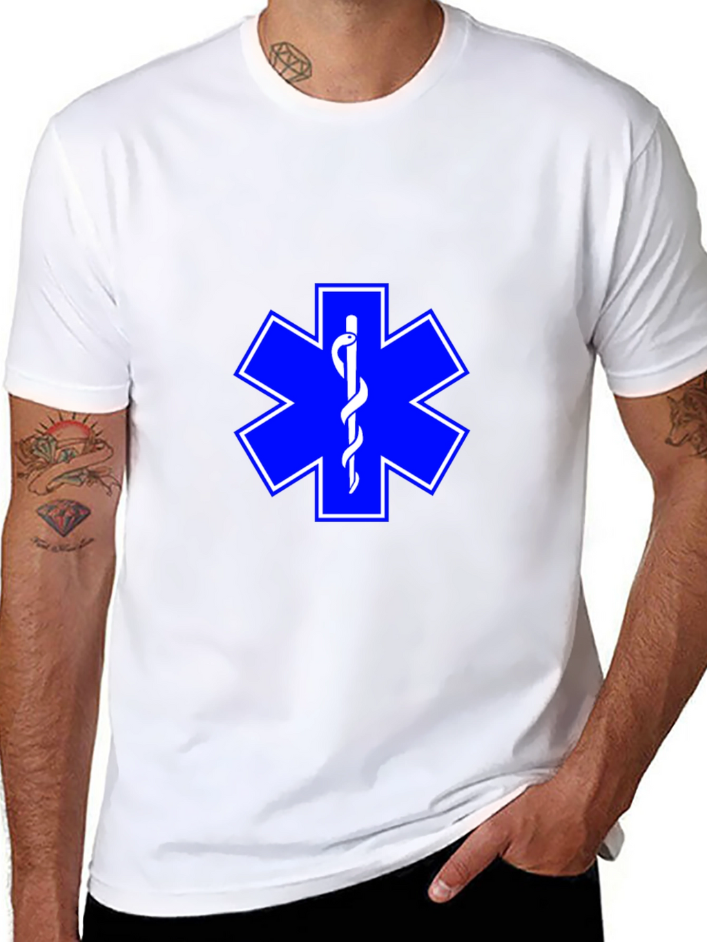 Star of Life EMS T-Shirt - First Responder Apparel