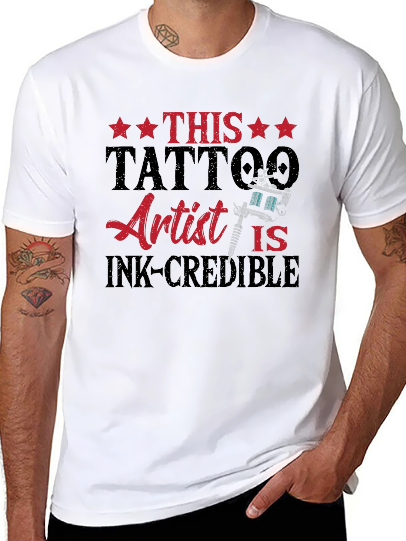 Tattoo Artist Ink-Credible Graphic Tee