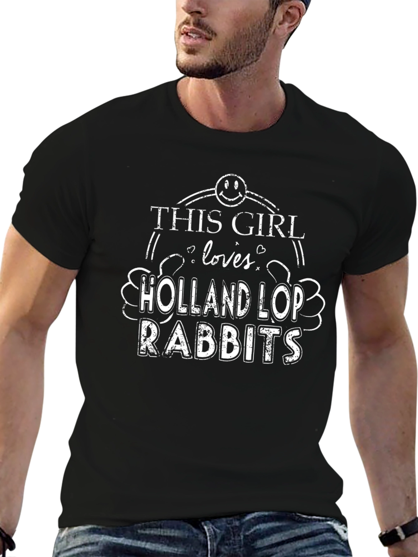 Holland Lop Rabbits T-Shirt - This Girl Loves