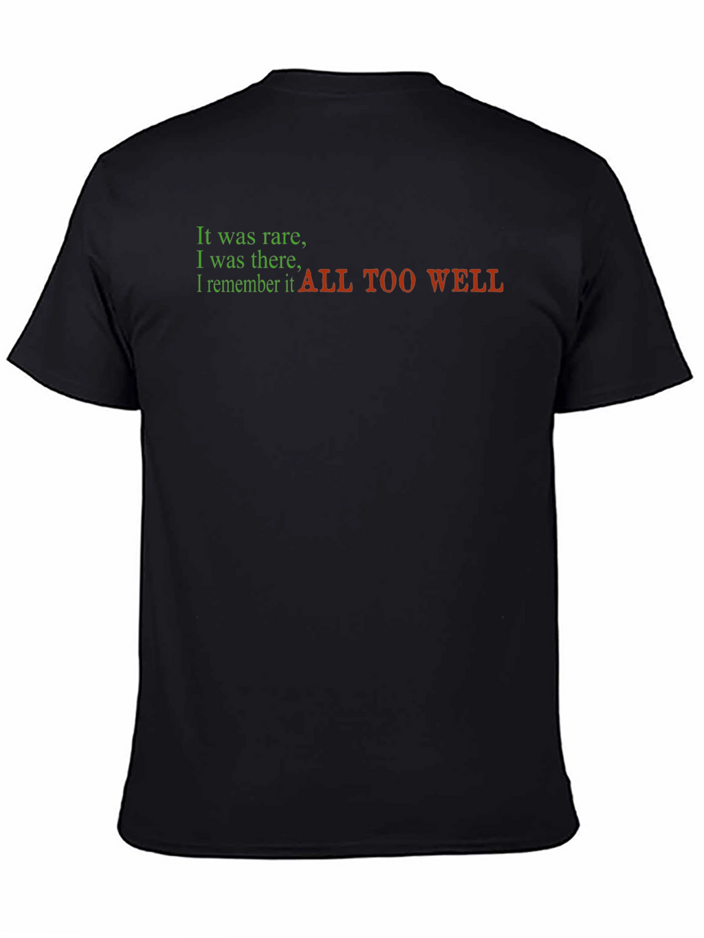 It Was Rare T-Shirt All Too Well Tee