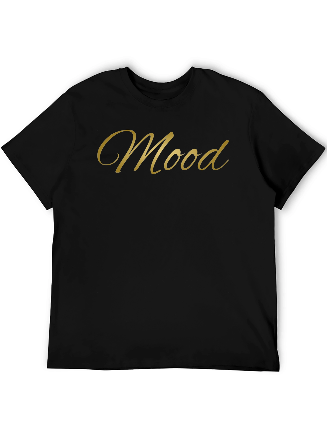 Mood Graphic T-Shirt - Black Mens Short Sleeve