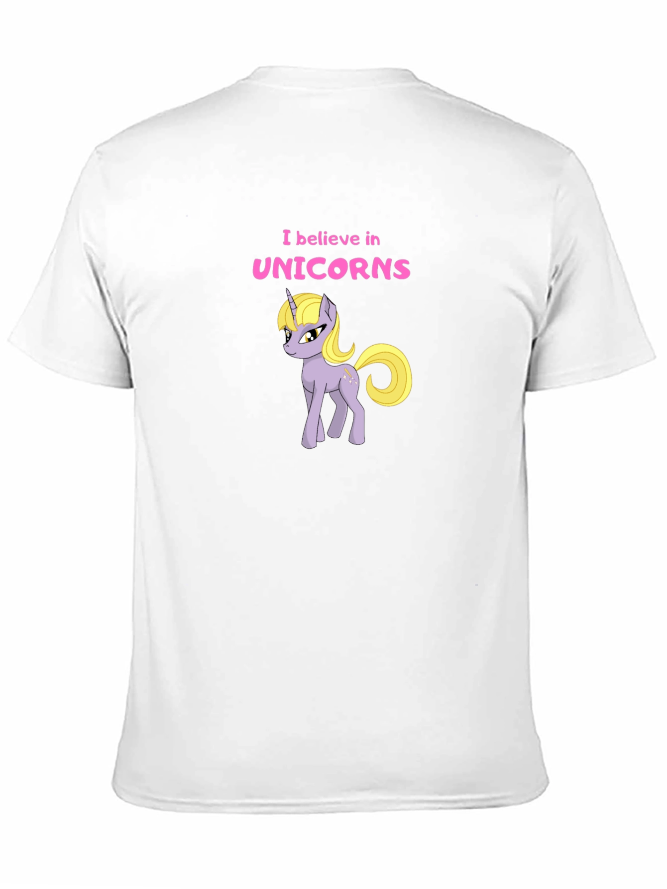 I Believe in Unicorns Black T-Shirt