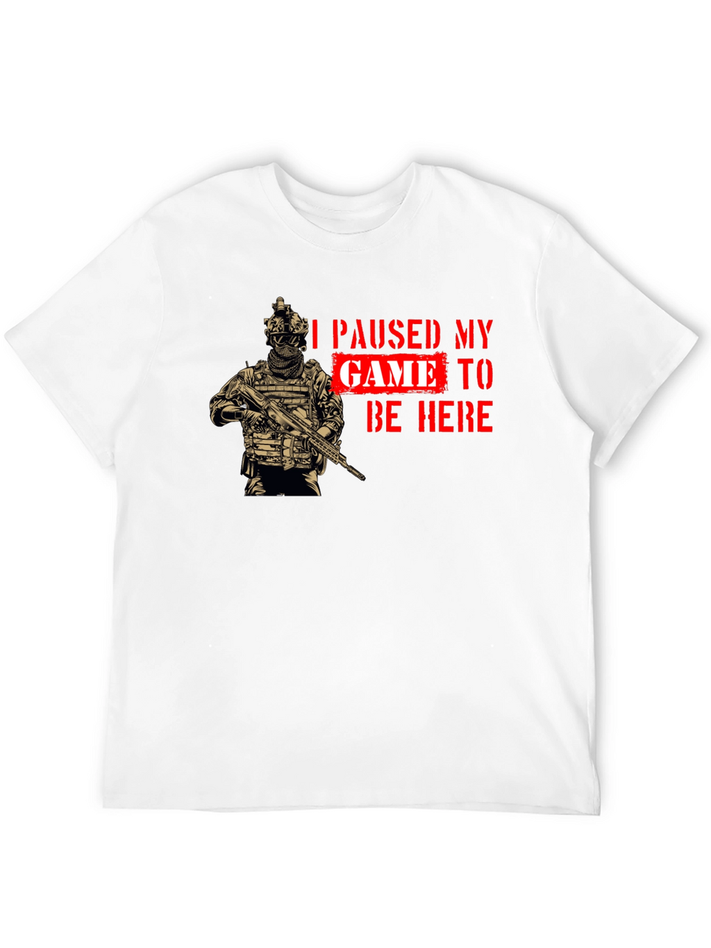 Gamer T-Shirt - I Paused My Game