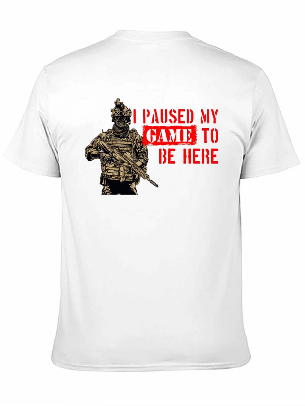 Gamer T-Shirt - I Paused My Game