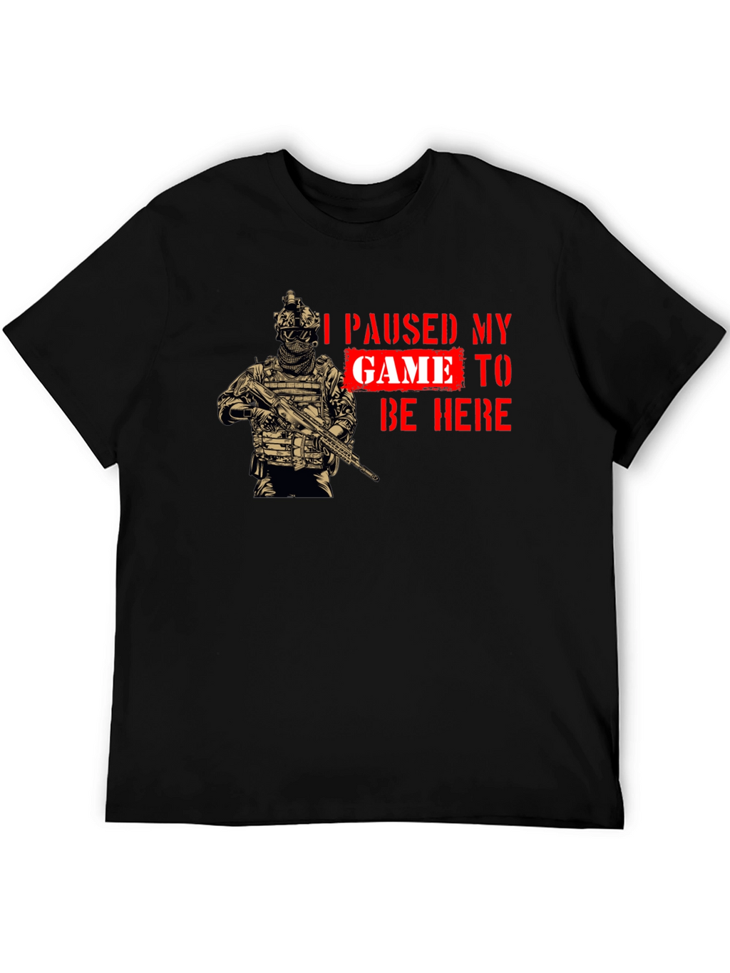 Gamer T-Shirt - I Paused My Game