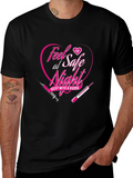 Feel Safe Sleep with a Nurse Graphic Tee