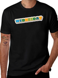 Wednesday Colorful Graphic T-Shirt