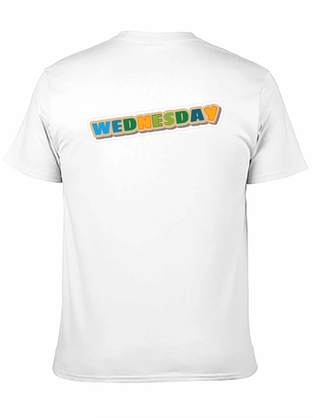 Wednesday Colorful Graphic T-Shirt