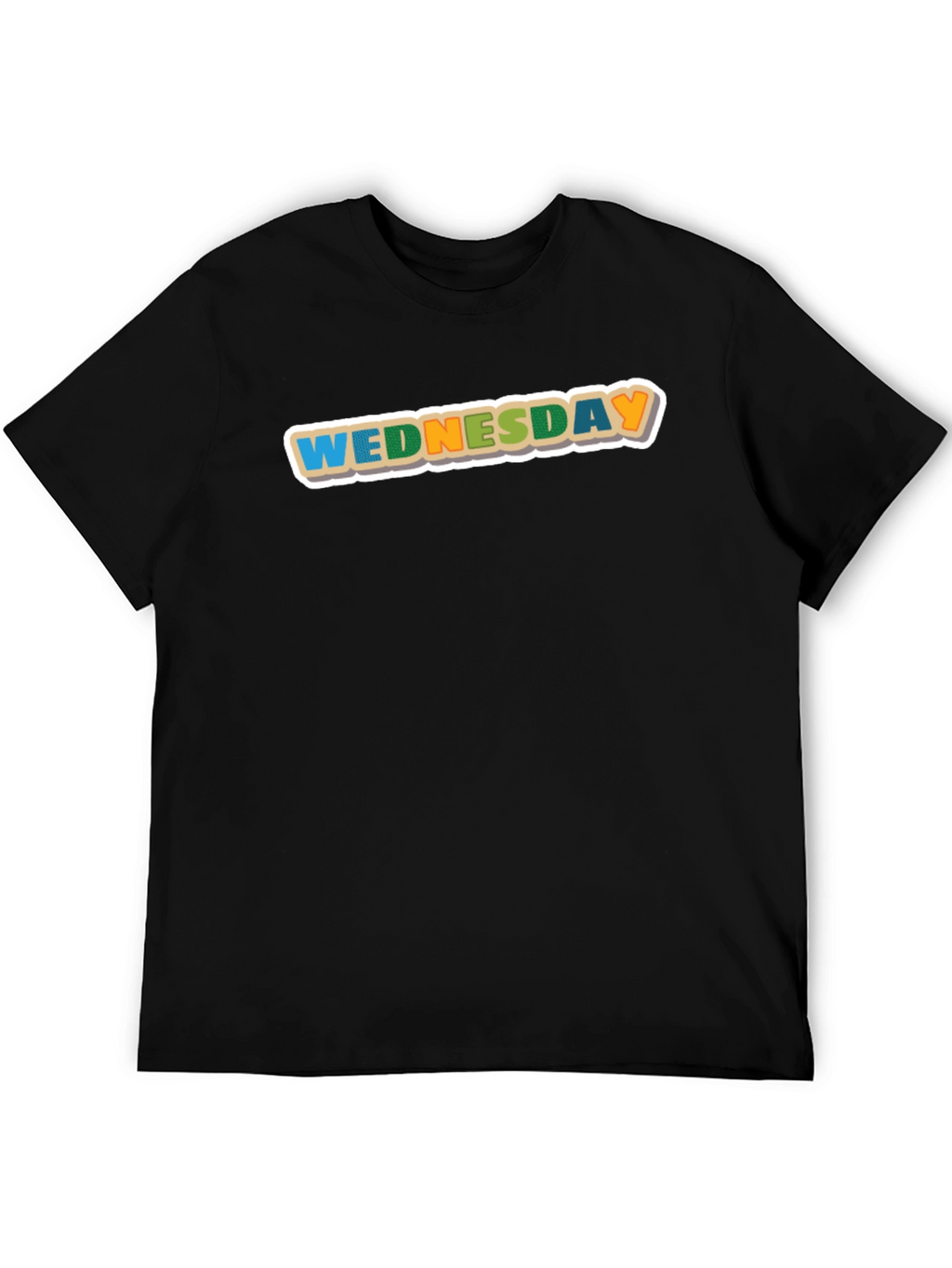 Wednesday Colorful Graphic T-Shirt