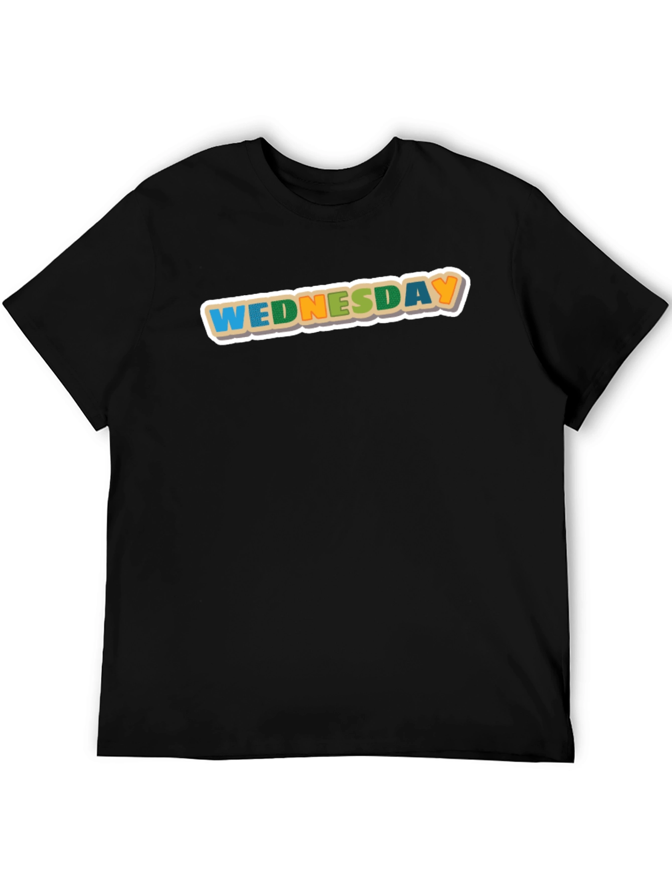 Wednesday Colorful Graphic T-Shirt