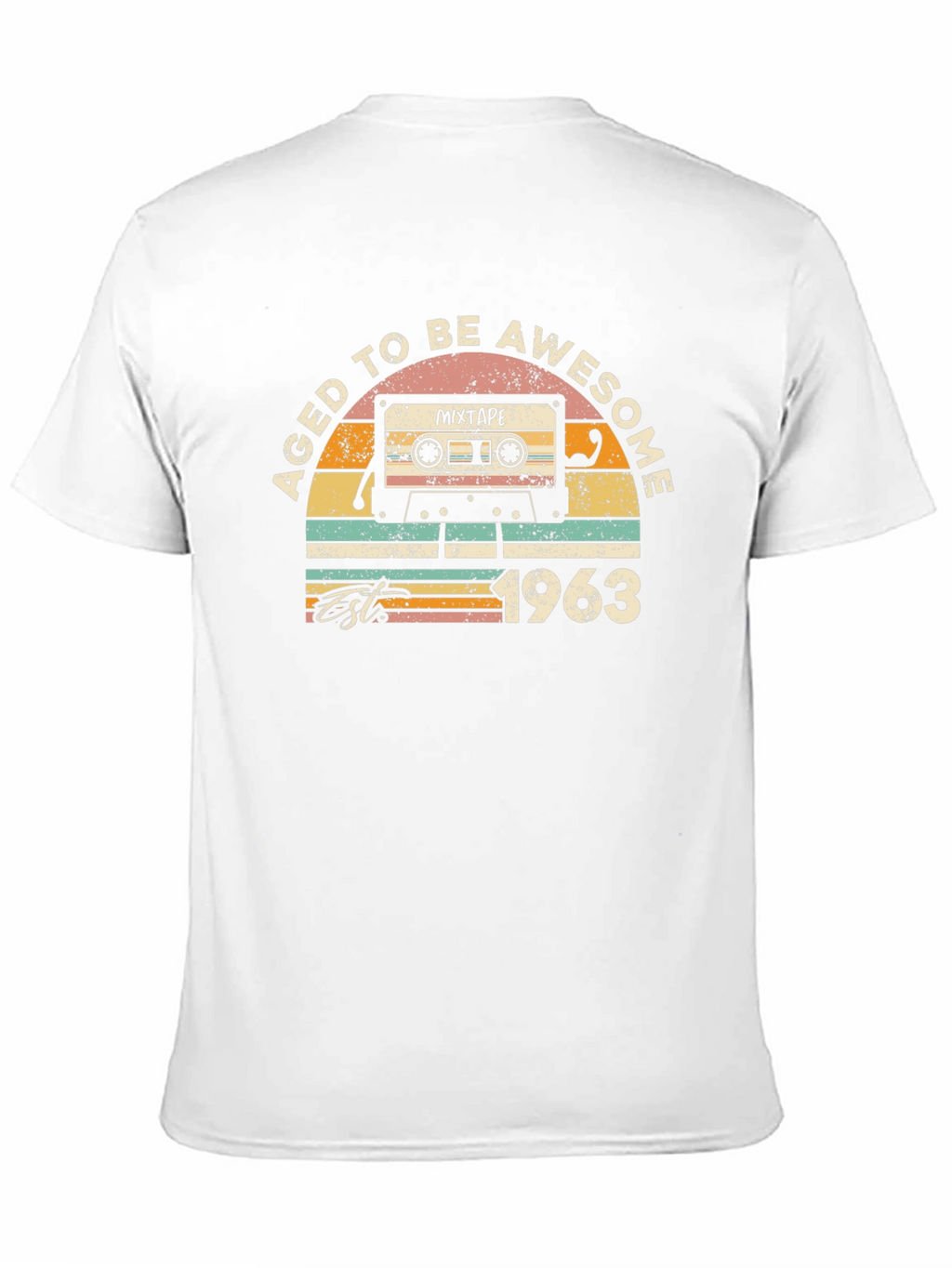 Aged to Be Awesome 1963 Mixtape T-Shirt
