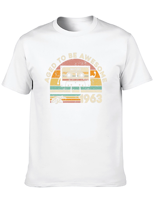 Aged to Be Awesome 1963 Mixtape T-Shirt