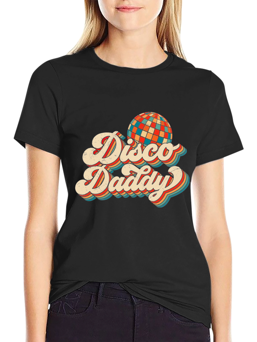 Disco Daddy Retro Graphic T-Shirt