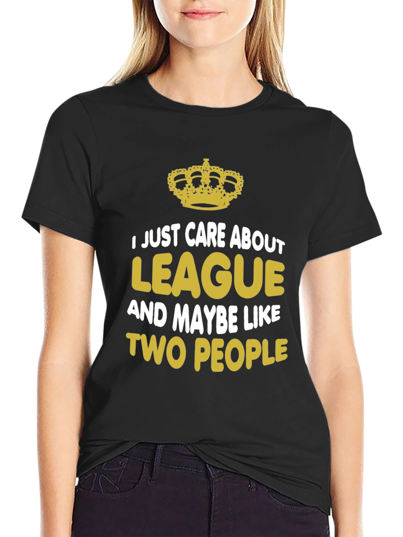 I Just Care About League T-Shirt