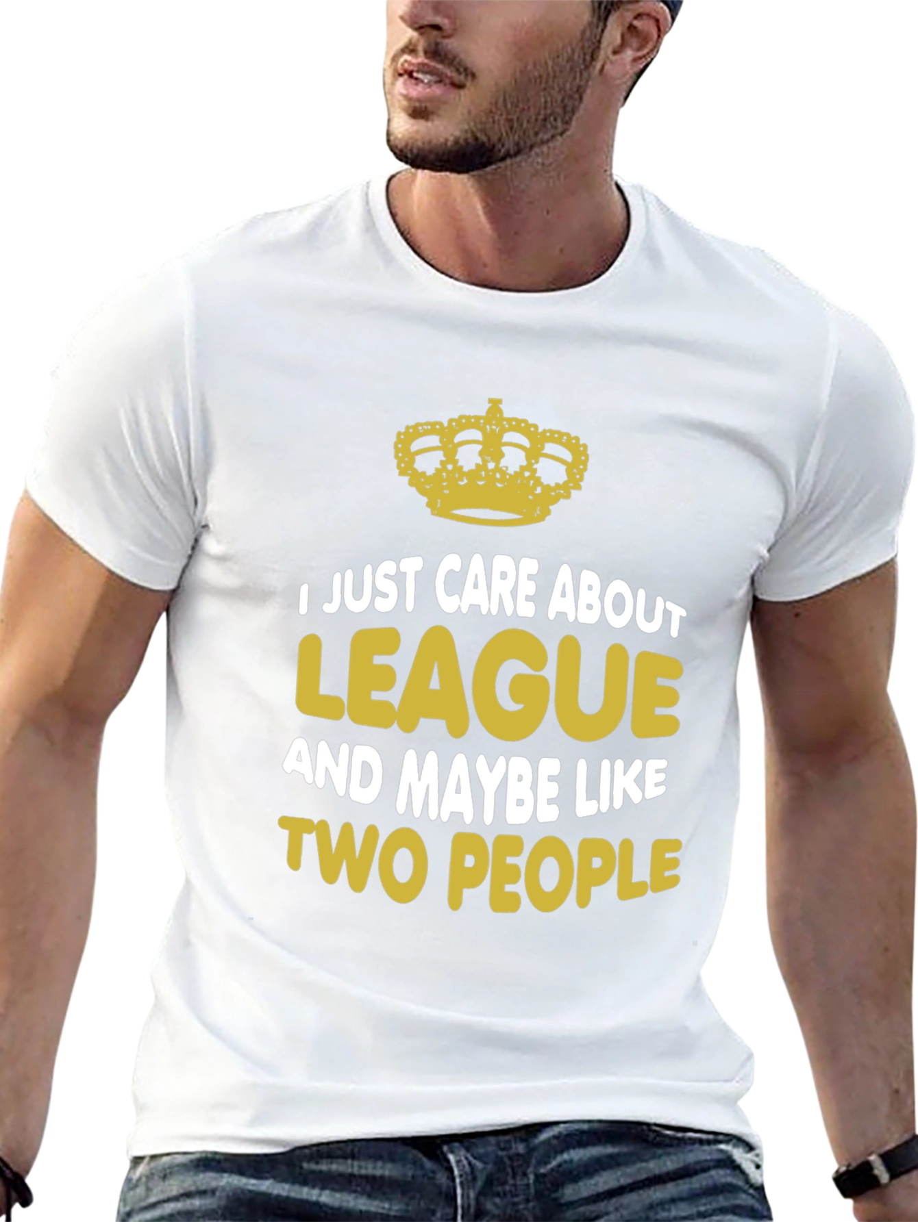 I Just Care About League T-Shirt