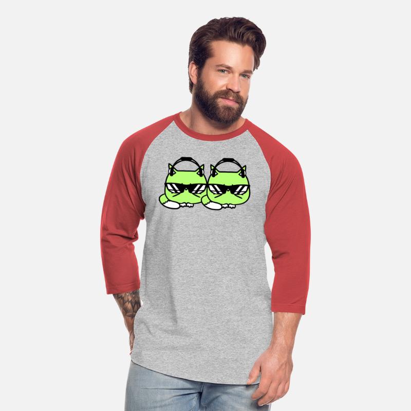 2 Cute Cool DJ Cats Pet Kitten Team Party Animals