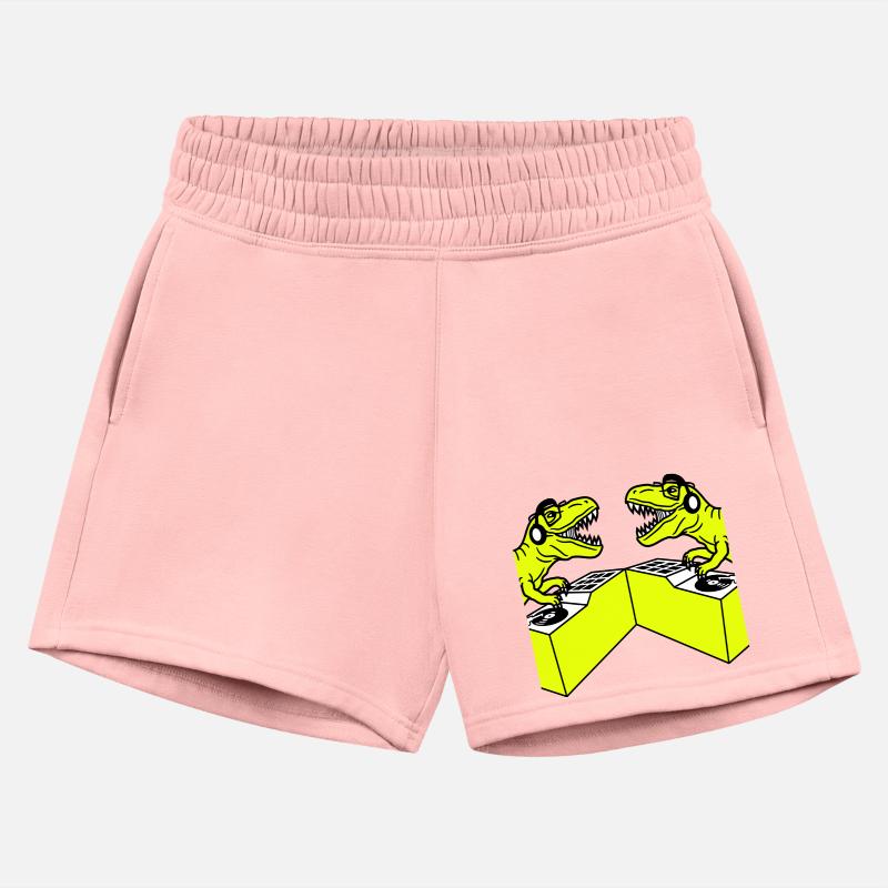 2 DJ Dinosaur T. Rex Team Dino Mixing Music Party