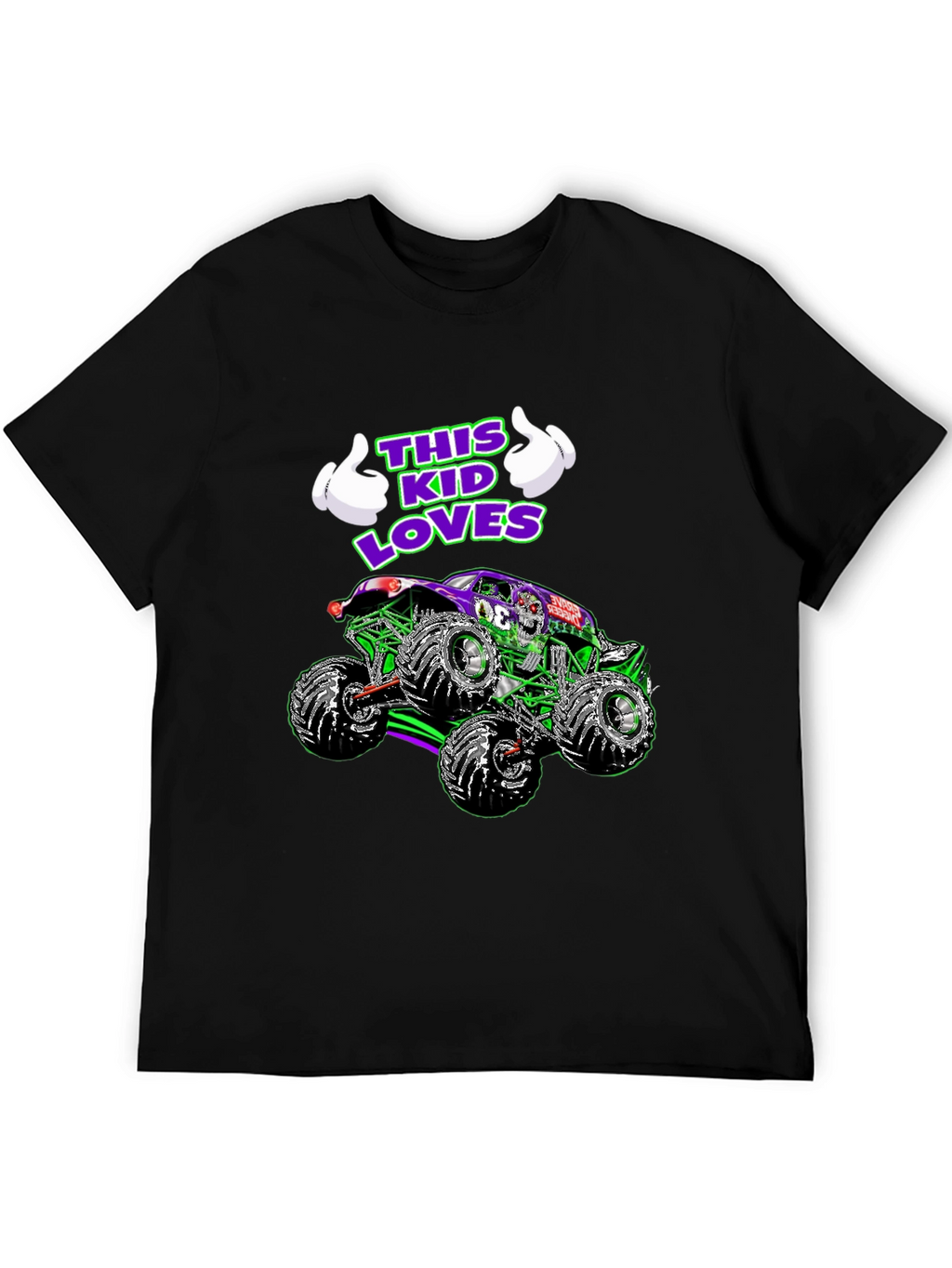 This Kid Loves Monster Trucks T-Shirt