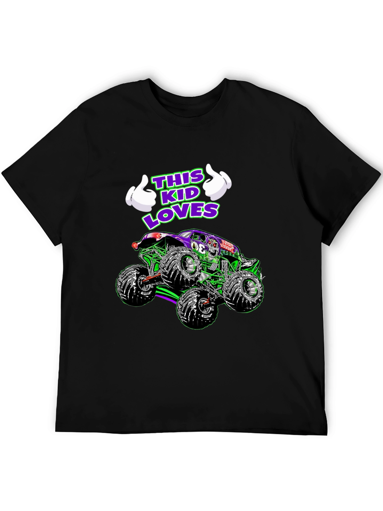 This Kid Loves Monster Trucks T-Shirt