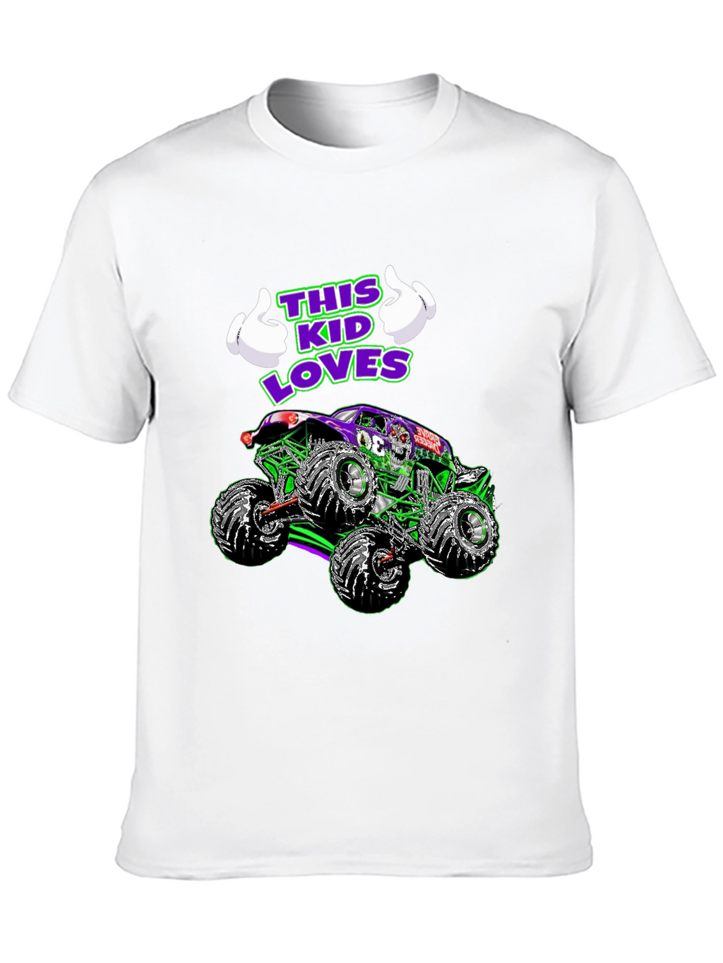 This Kid Loves Monster Trucks T-Shirt