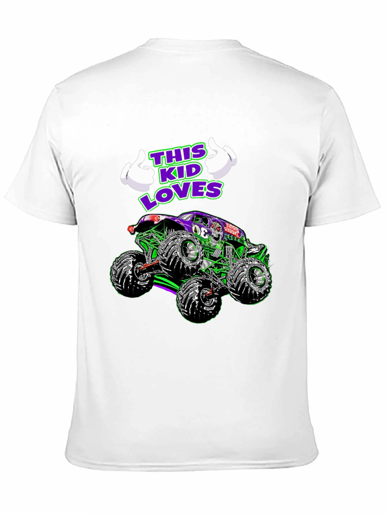 This Kid Loves Monster Trucks T-Shirt