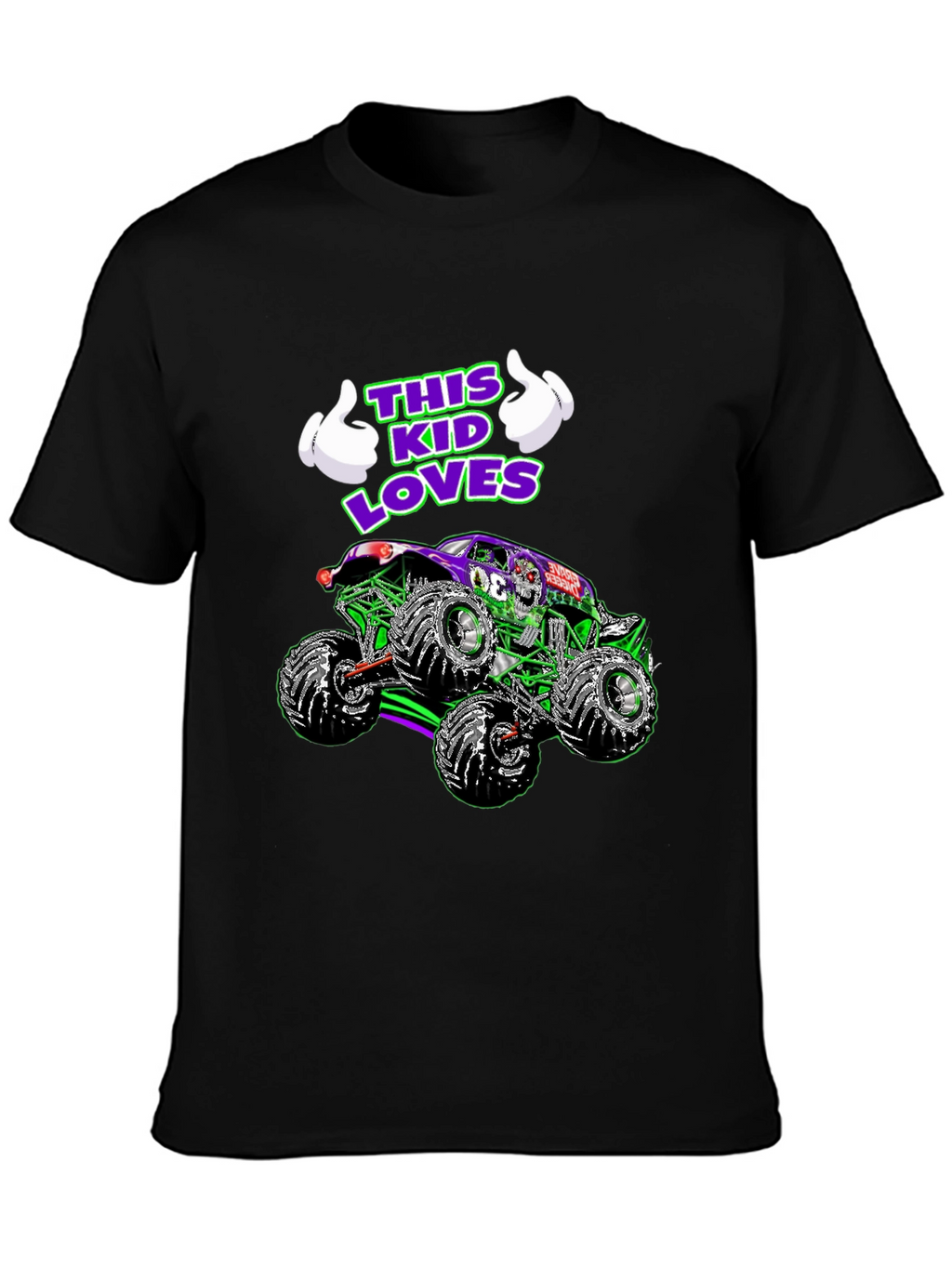 This Kid Loves Monster Trucks T-Shirt