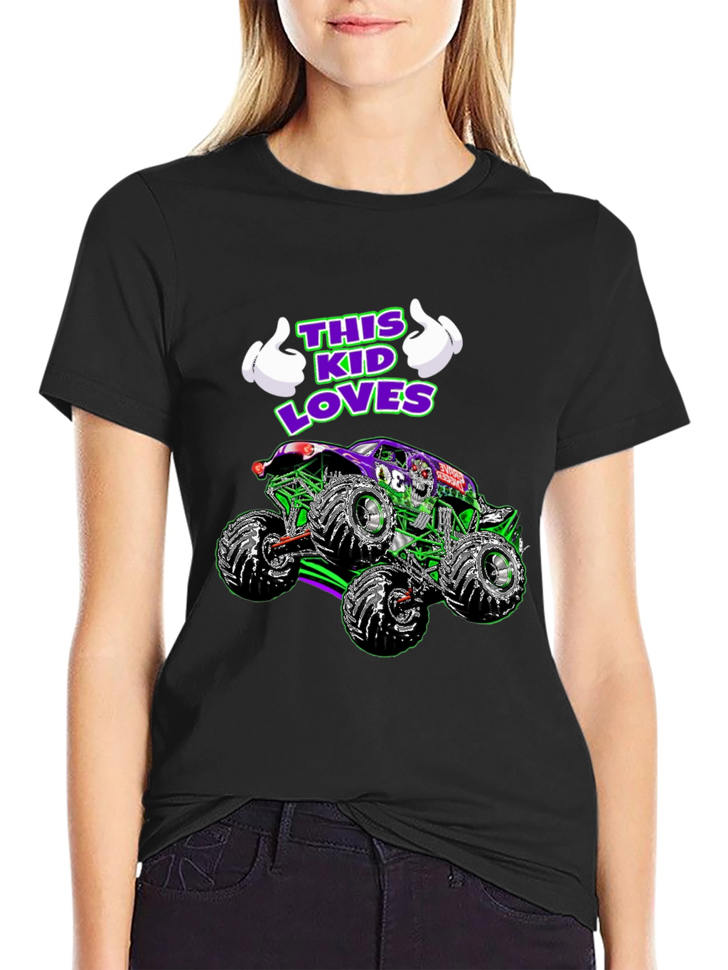 This Kid Loves Monster Trucks T-Shirt