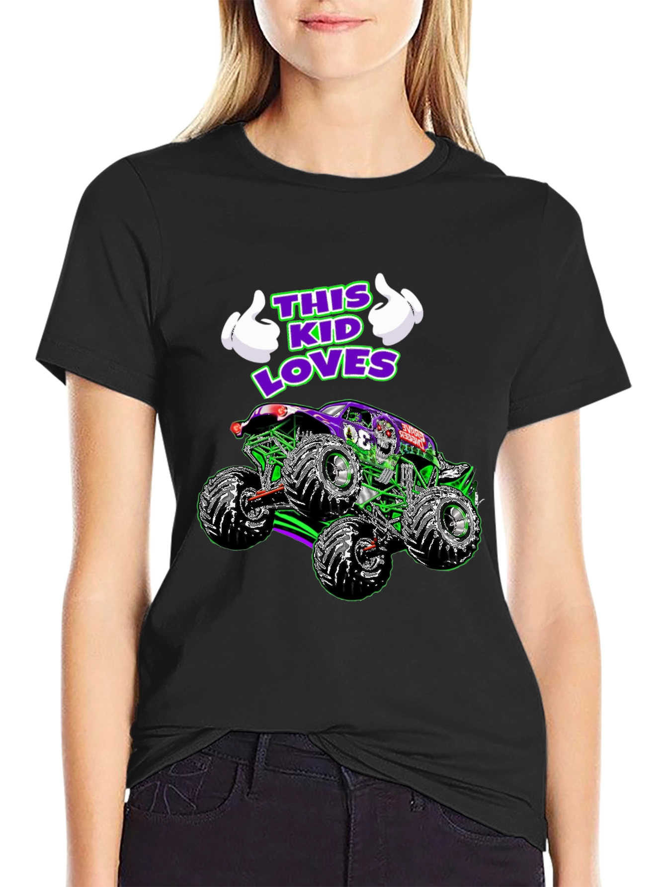 This Kid Loves Monster Trucks T-Shirt