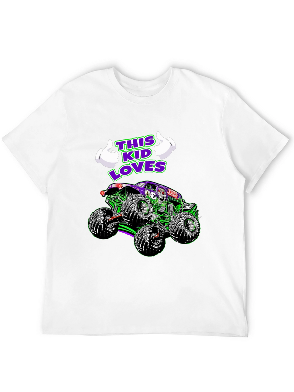 This Kid Loves Monster Trucks T-Shirt