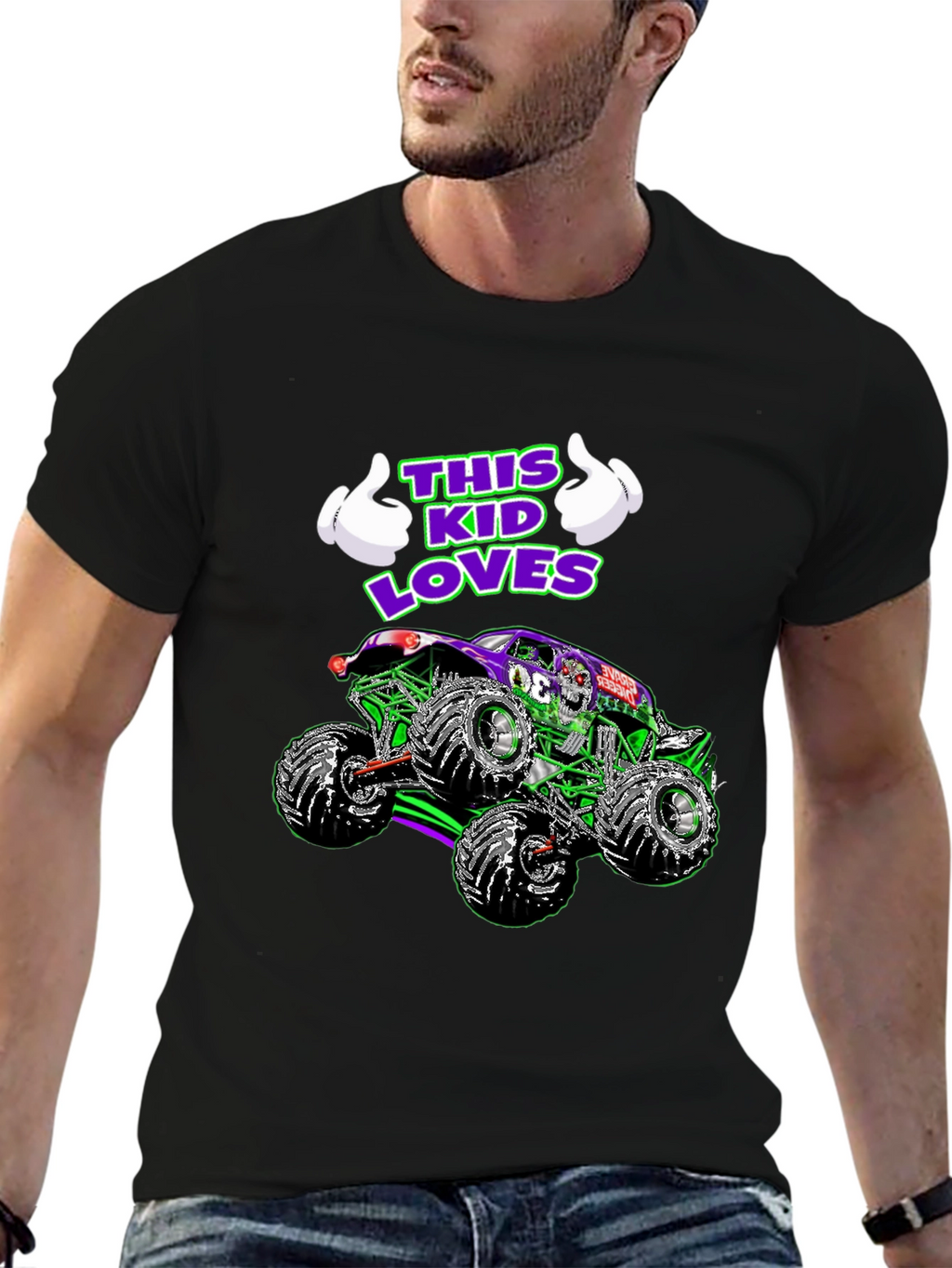 This Kid Loves Monster Trucks T-Shirt