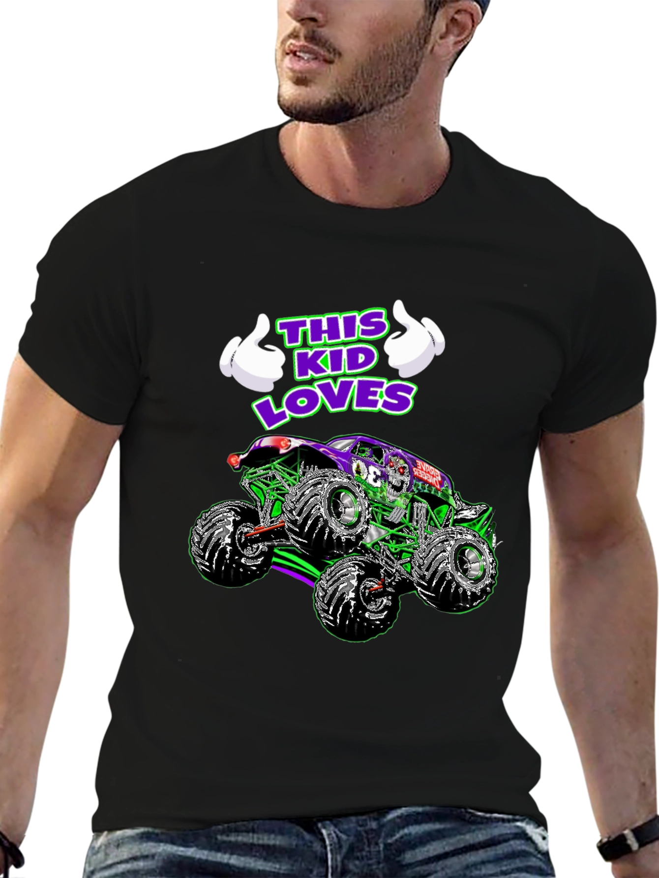 This Kid Loves Monster Trucks T-Shirt