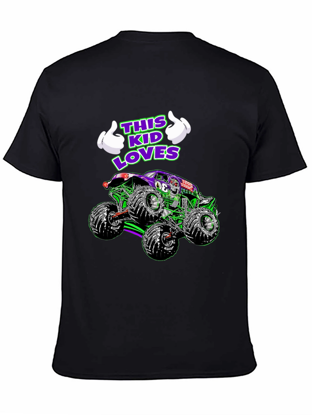 This Kid Loves Monster Trucks T-Shirt