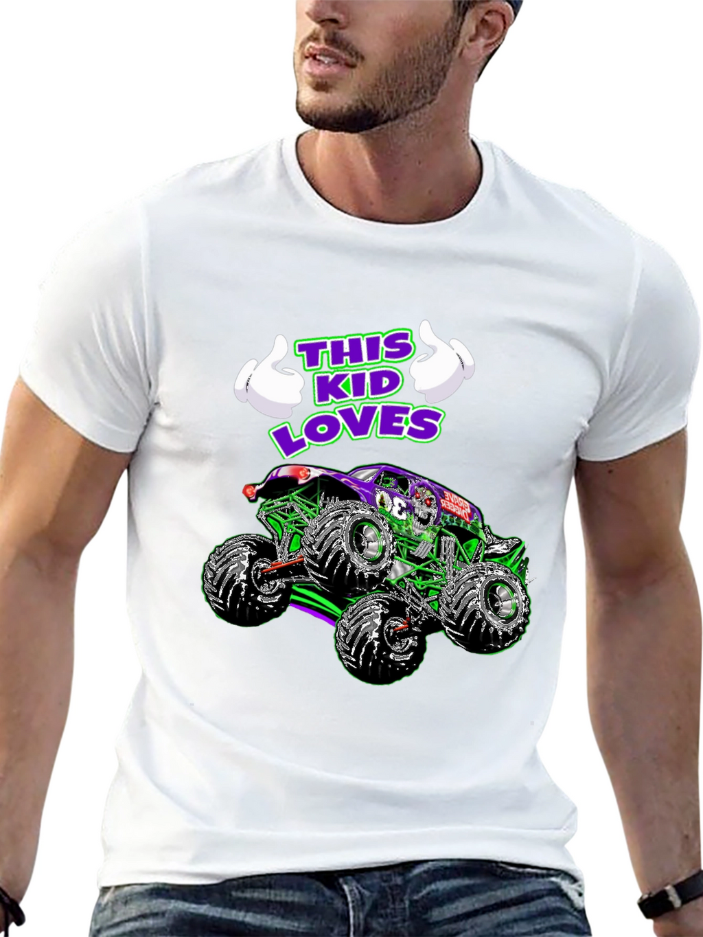 This Kid Loves Monster Trucks T-Shirt